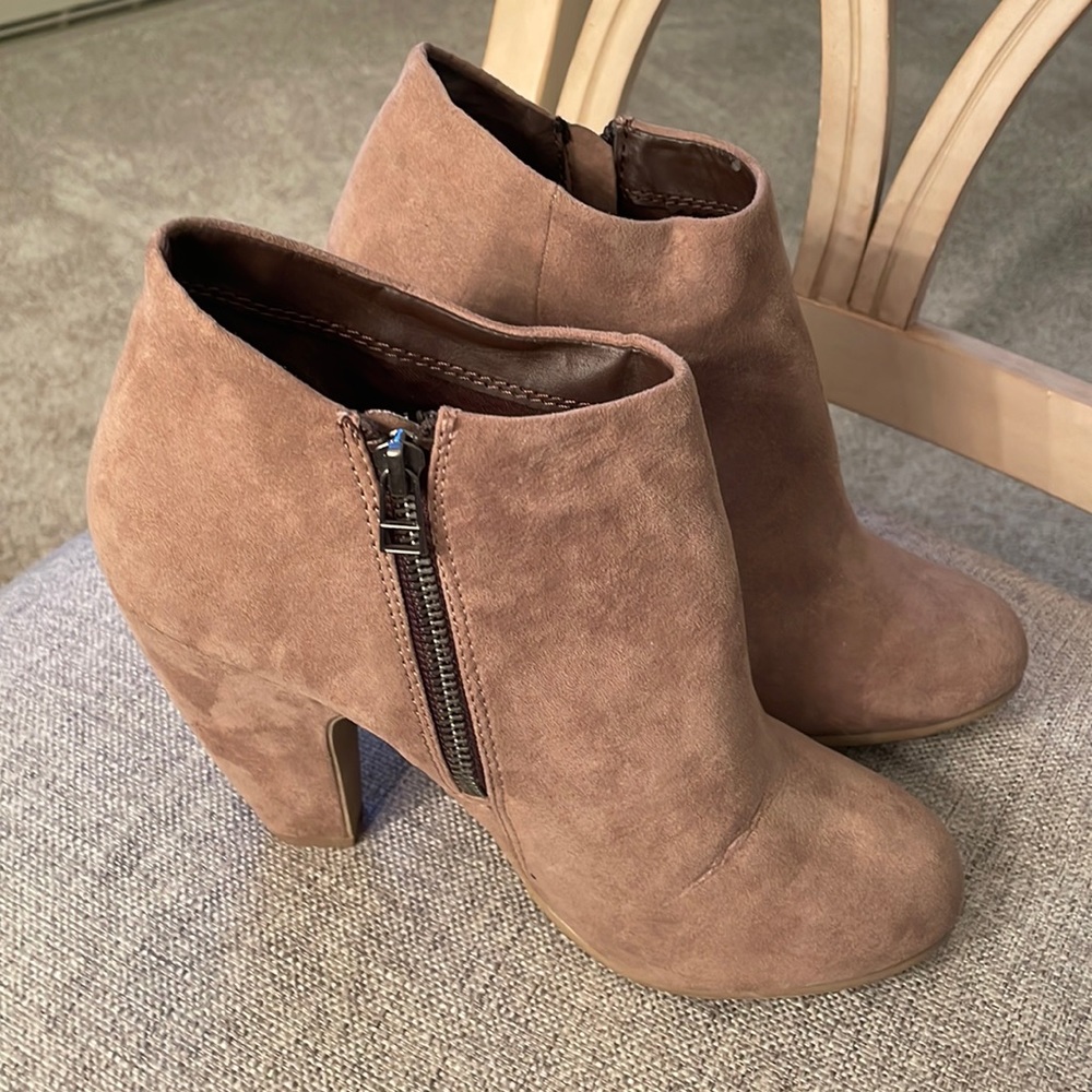 Candies Suede Booties